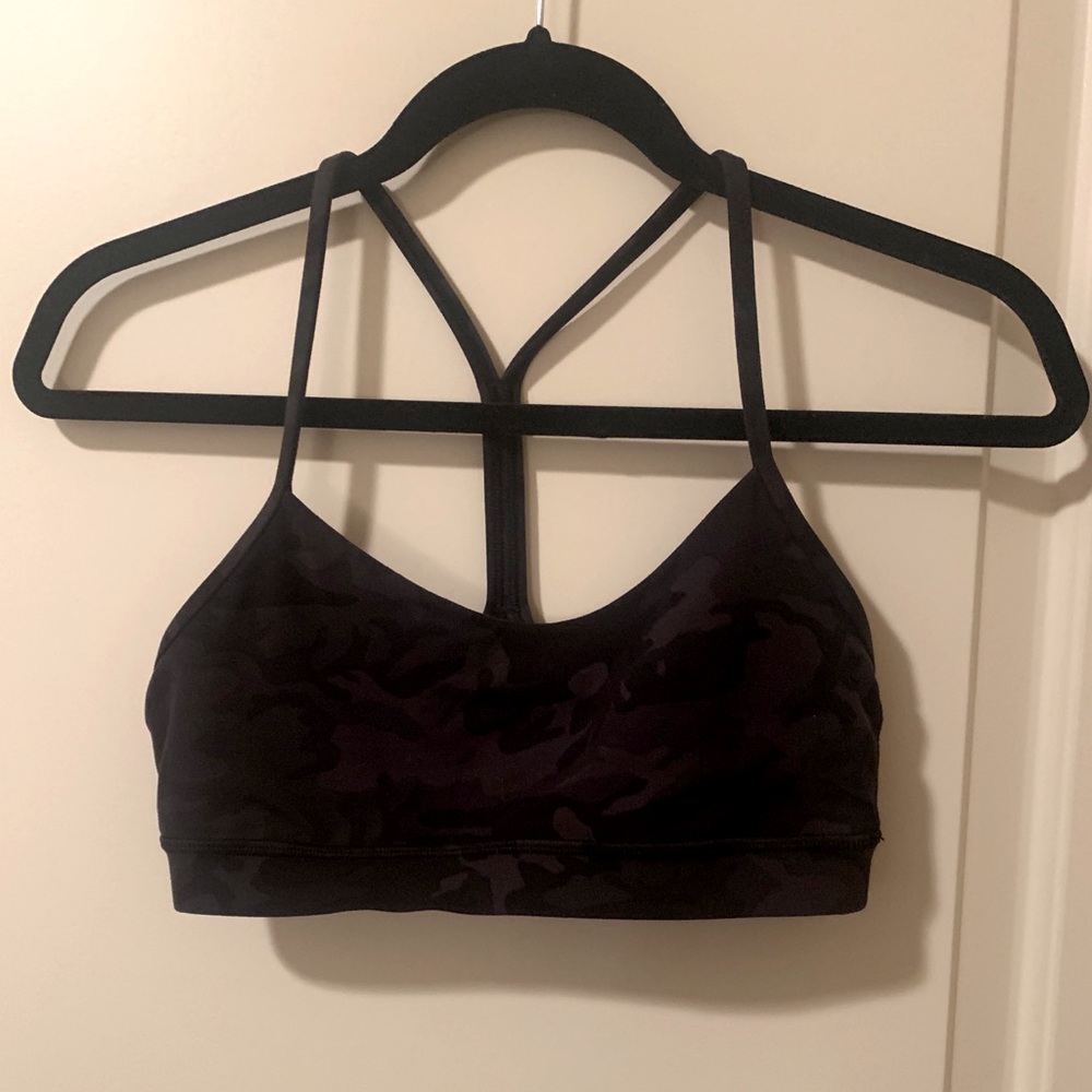 LULULEMON Flow Y Bra — CAMO
